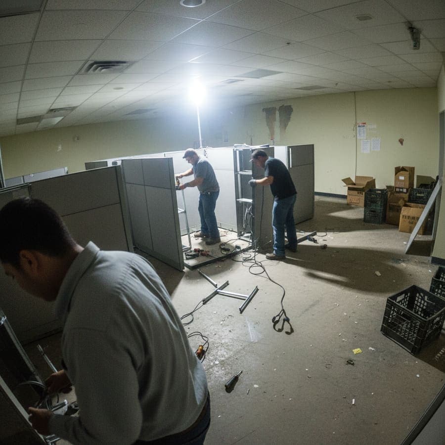 Hospital-grade disinfectant application with documented contact time